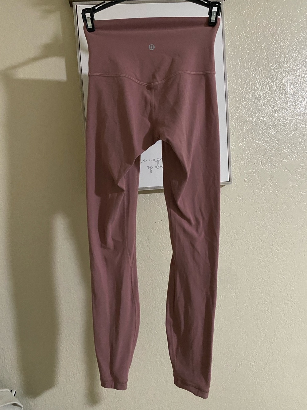 lululemon Align High-Rise Leggings - Dusty Rose / Mauve (Size 2)